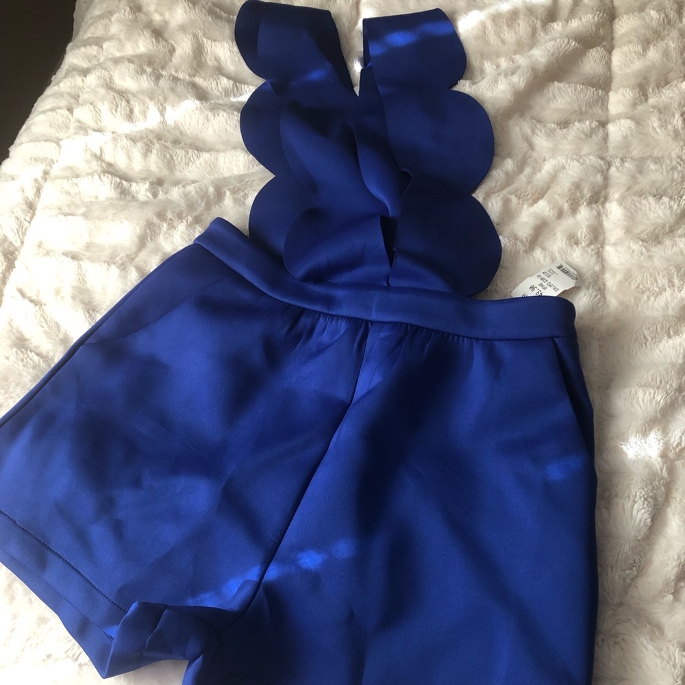 Blue romper